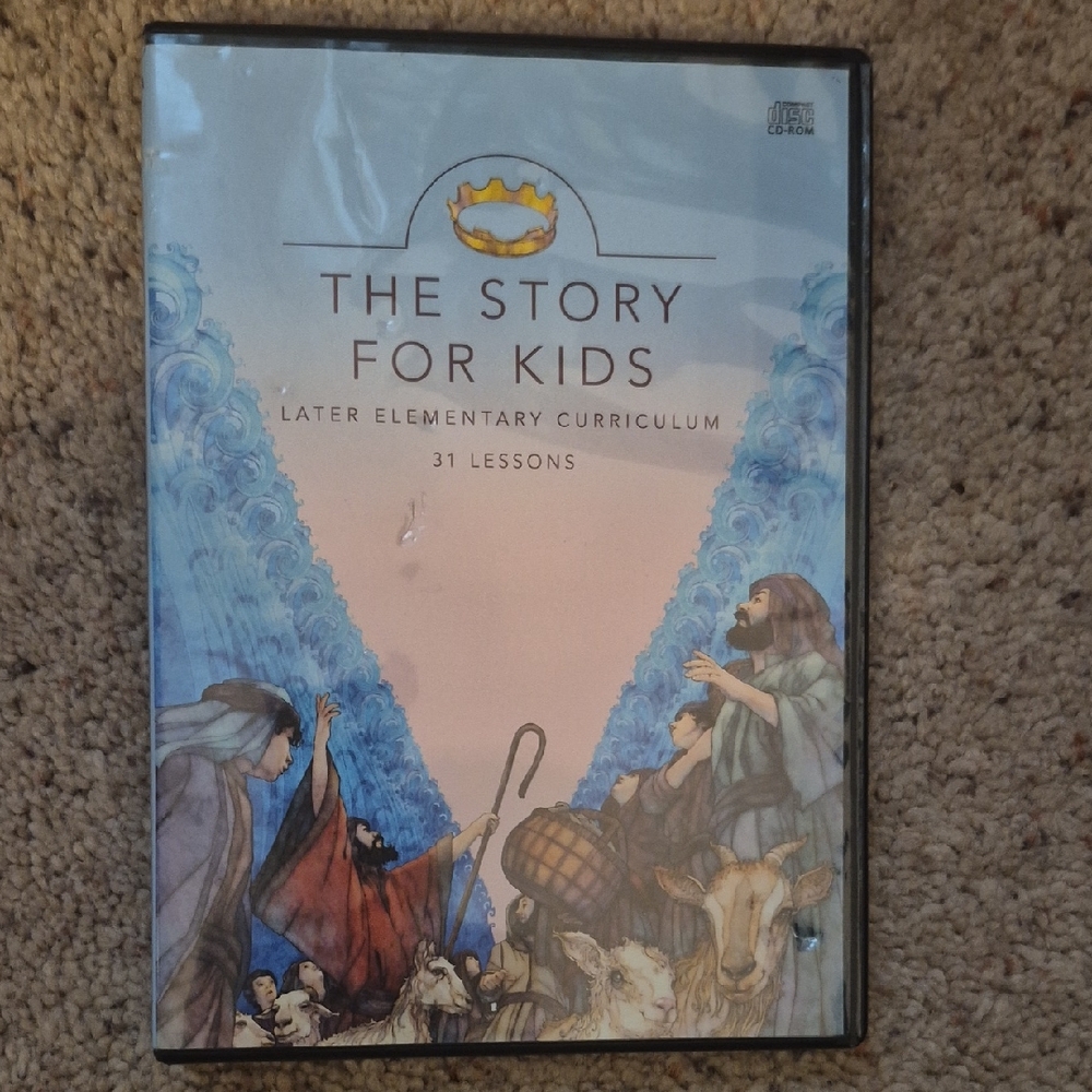 The Story For Kids Later Elementary Curriculum 9-12y HOMESCHOOL 31 Bible Lessons